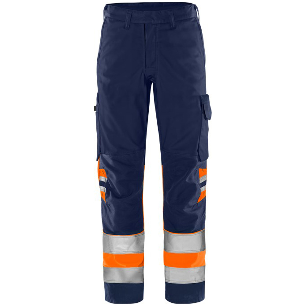 Fristads Green Hi Vis Trousers Class Gplu