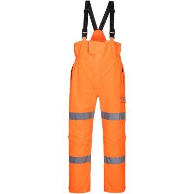 Portwest Hi Vis Waterproof Extreme Bib & Brace - S594