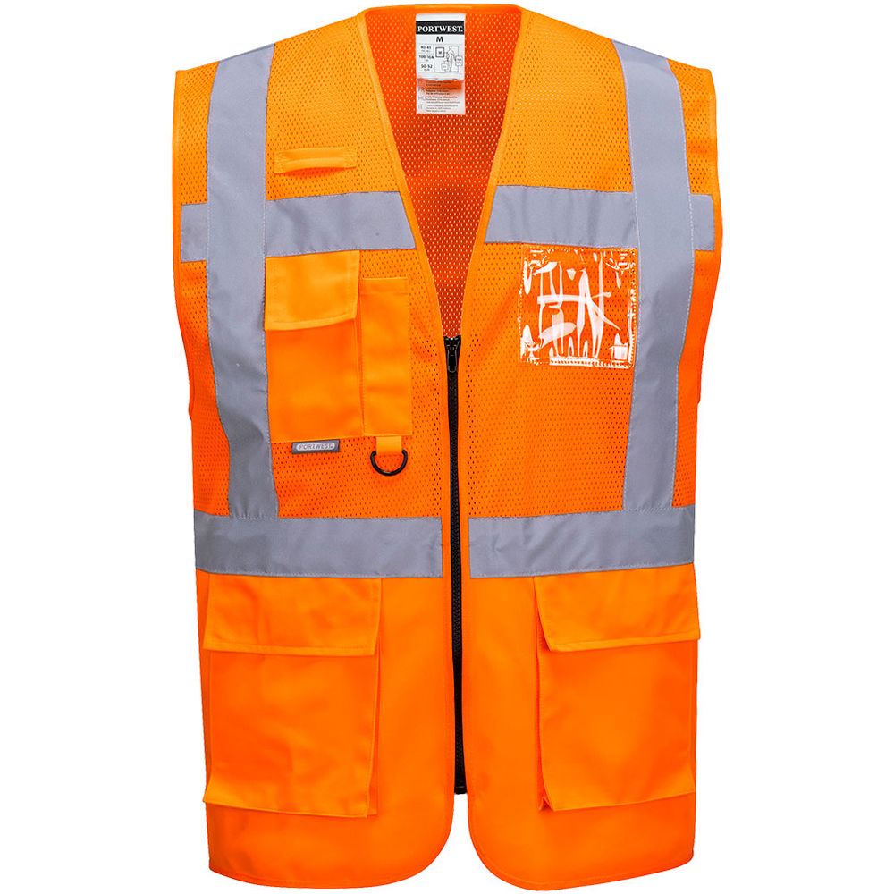 Portwest Madrid Executive Hi Vis Mesh Vest - C496