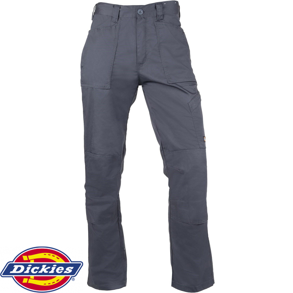 Amazon.com: Dickies Redhawk Pro Trousers Grey 34'': Clothing, Shoes &  Jewelry