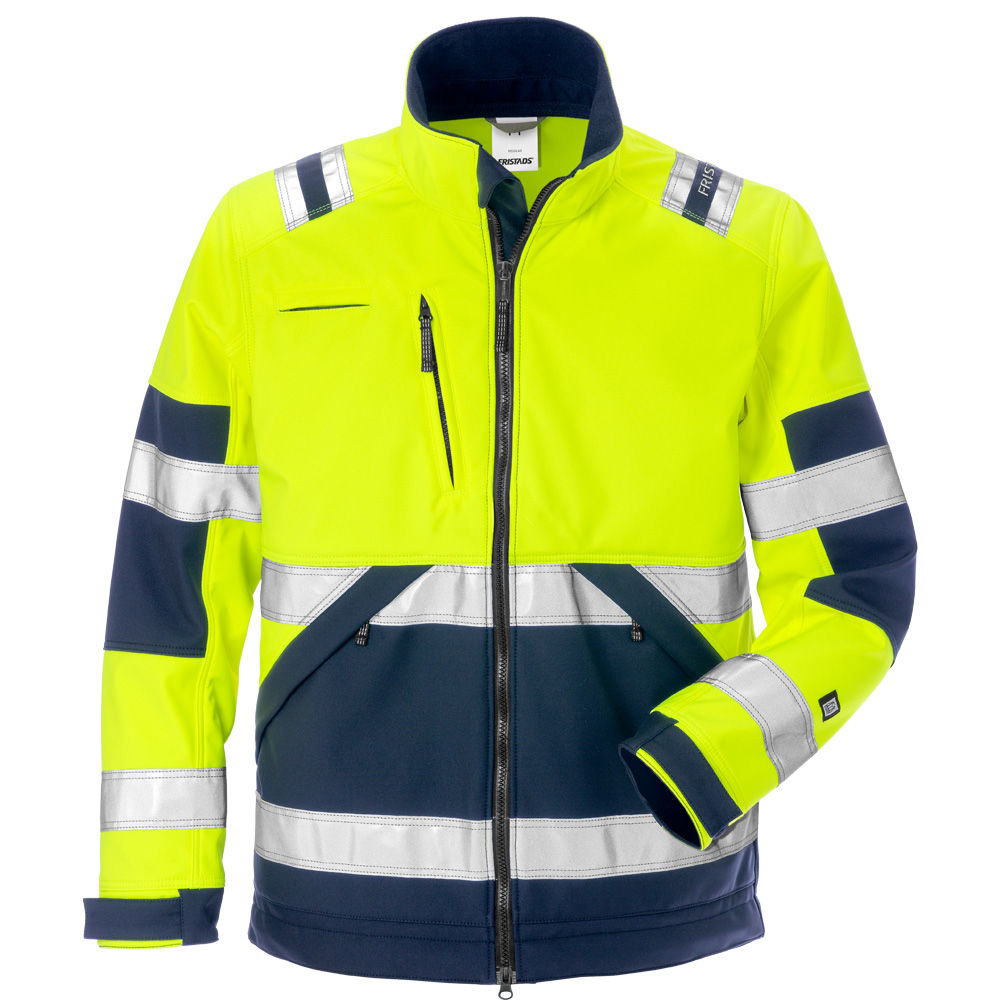 Fristads High Vis Class 2 Softshell Jacket 4083 WYH - 125024