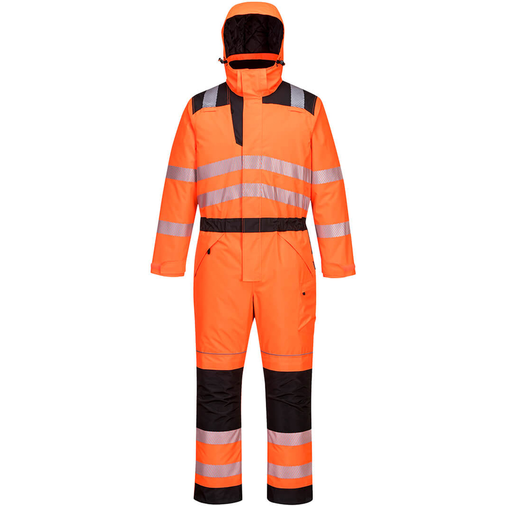 Portwest PW3 Hi-Vis Water Resistant Winter Coverall - PW352